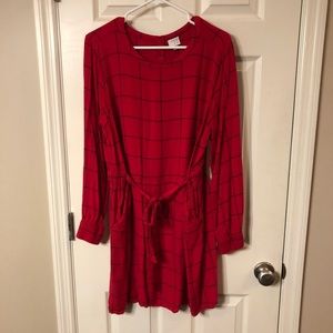 A New Day plaid dress